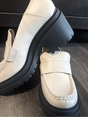 Michael kors Chunky Platform Loafer - Cream Women’s Casual Shoe